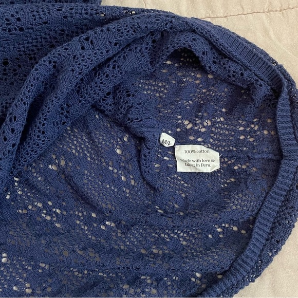 Beklina Edificio Lace T-Shirt in Ink, size M/L - Picture 5 of 8